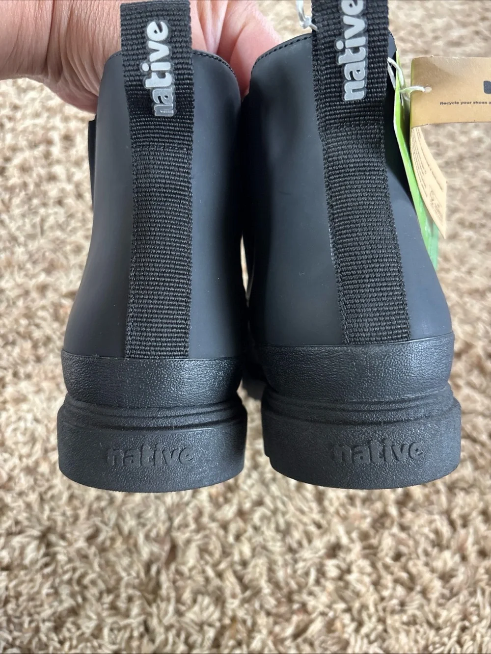 Native Kids Kensington Chelsea Unisex Booties for Youth Black 6 M
